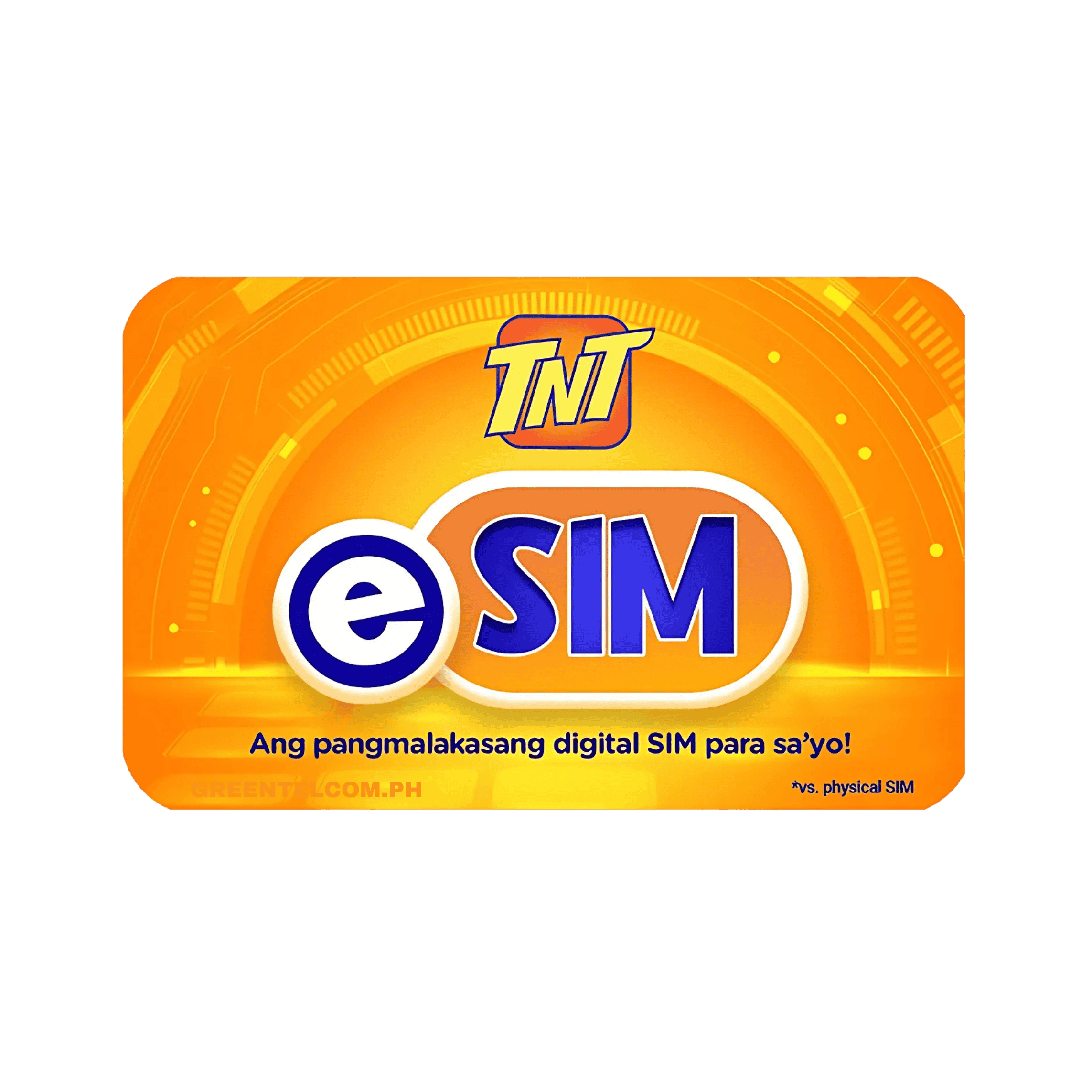 TNT esim (TNT Prepaid E-Sim) with free data up to 21gb + 110 mins. calls and 100 texts to all