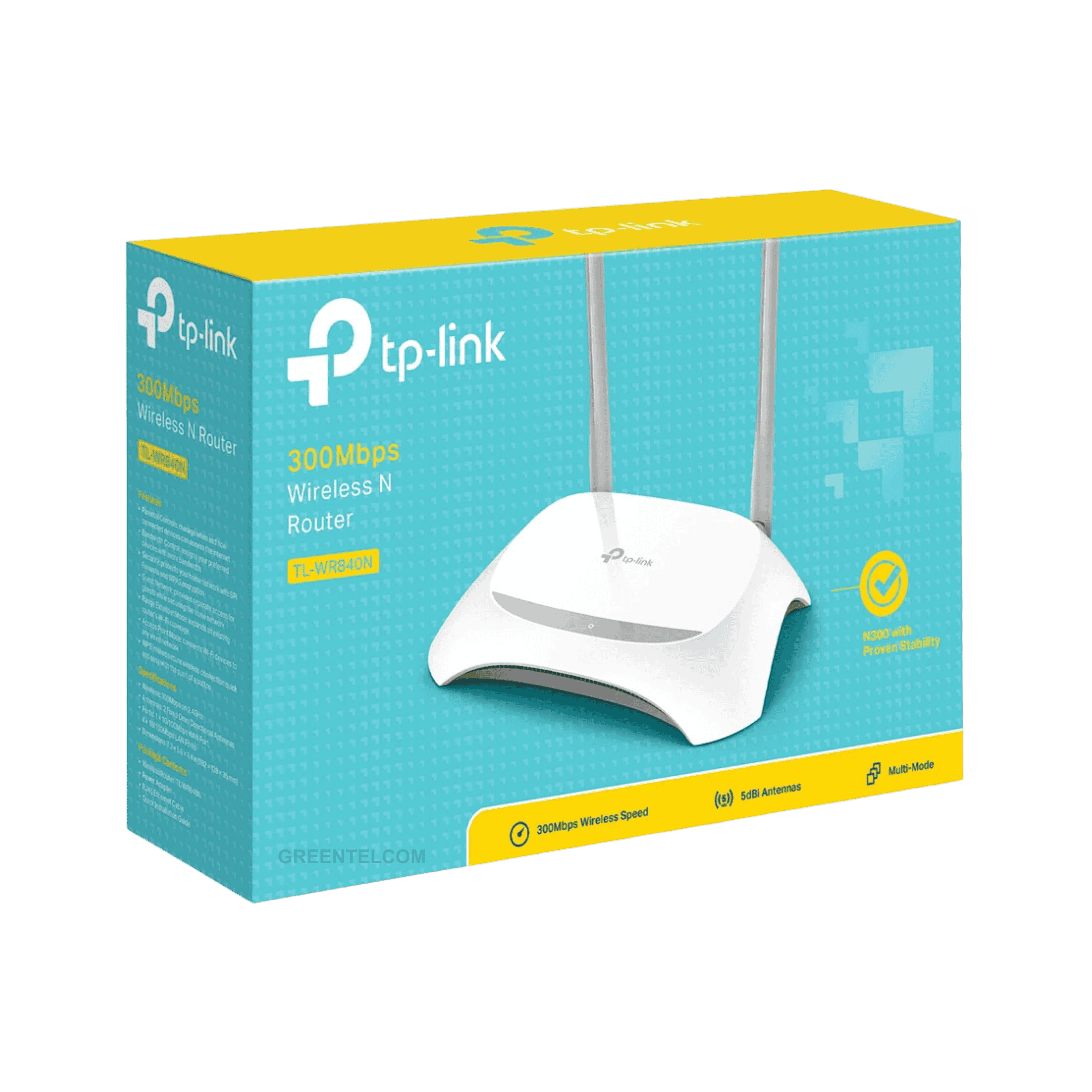 TP Link - 300Mbps Wireless N Router - WR840N - Image 4