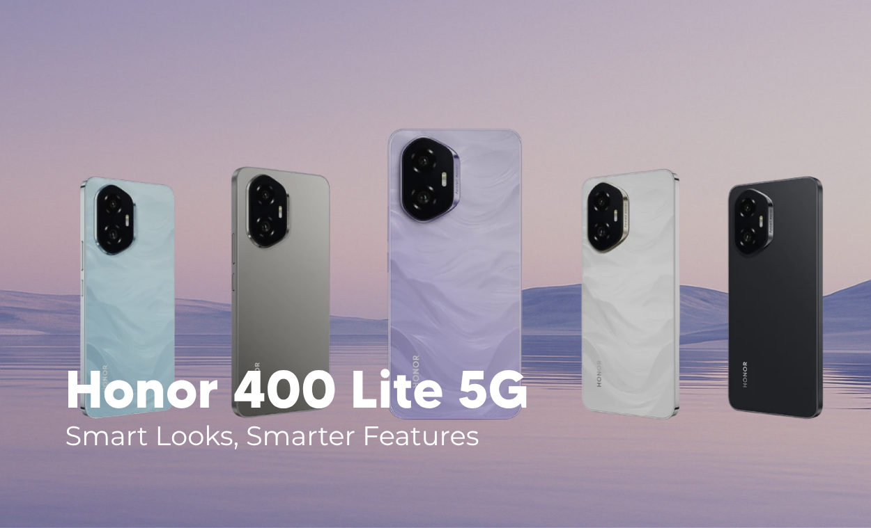 HONOR 400 Lite 5G: Smart Looks, Smarter Features