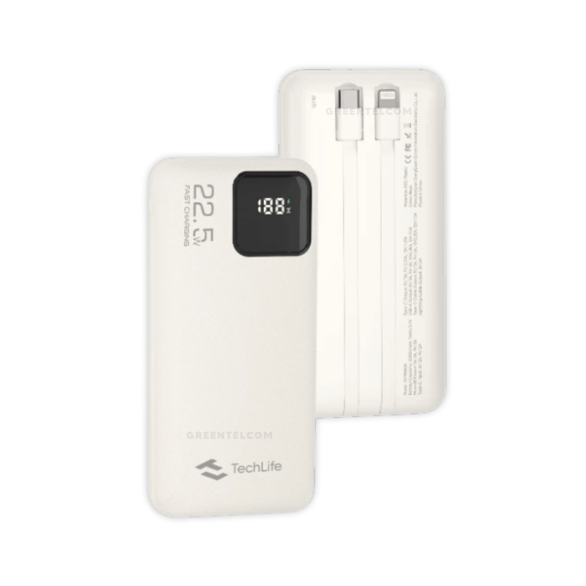 Techlife R211 PowerBank - 10000mAh | 20000mAh - Image 2