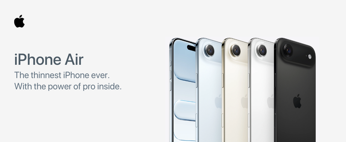 iPhone Air: The thinnest iPhone ever